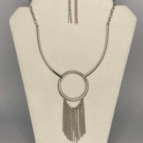 Pharaoh Paradise Silver Necklace